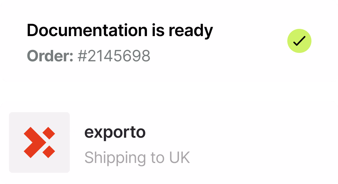 Simplified cross-border returns